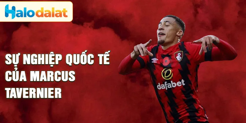 Sự nghiệp quốc tế của Marcus Tavernier